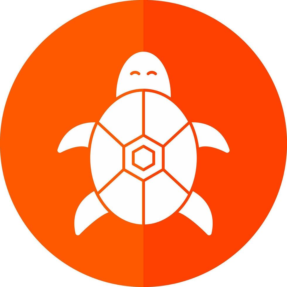 Schildkröten-Vektor-Icon-Design vektor