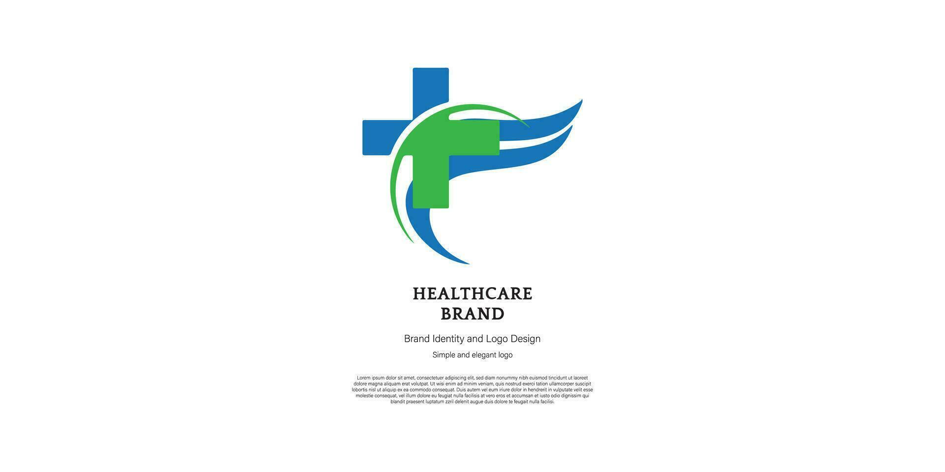 Krankenhaus und Gesundheit Pflege Logo Design zum Grafik Designer und Netz Entwickler vektor