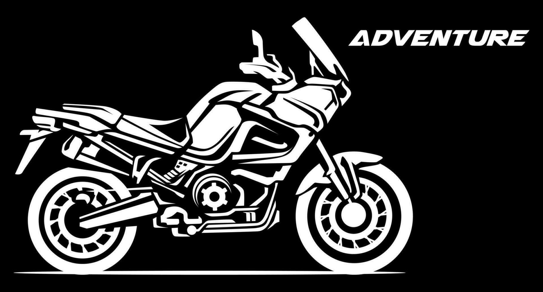 dynamisk motorcykel illustration design vektor