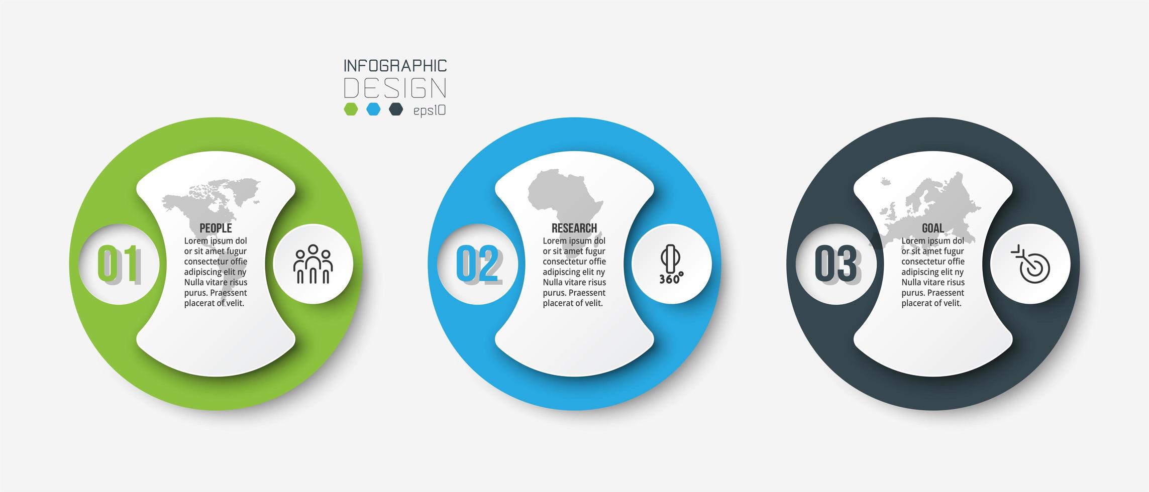 infographic affärsmall med steg eller alternativ design. vektor