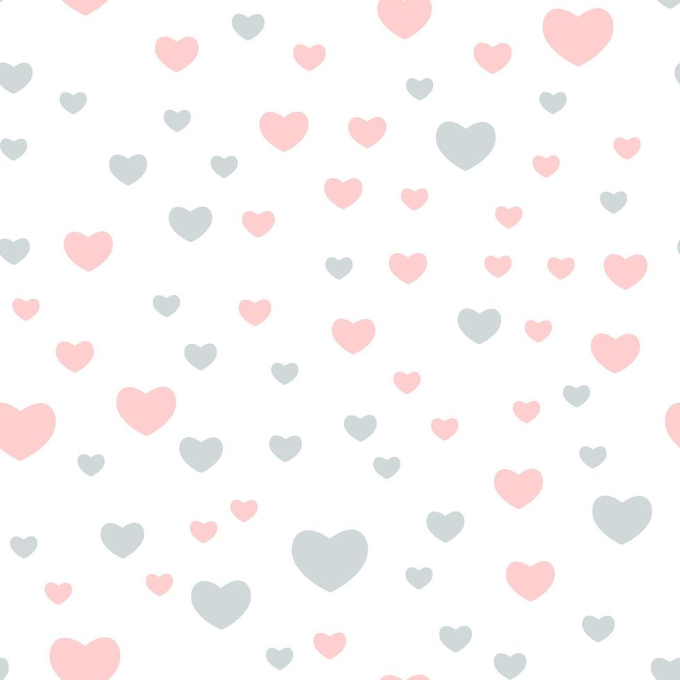 hjärta kärlek sömlösa mönster bakgrund vektorillustration. eps10 vektor
