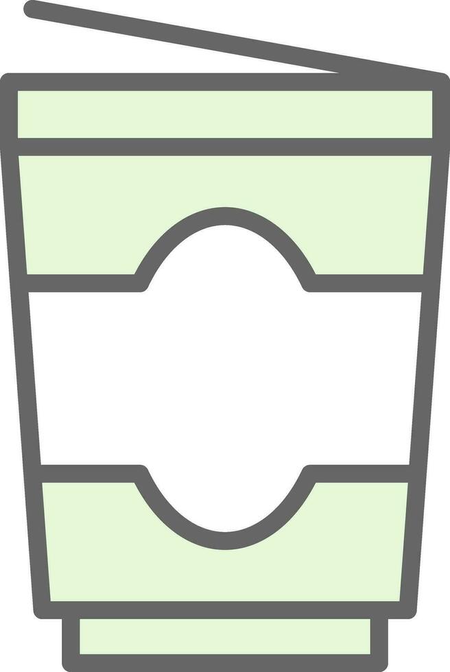 yoghurt vektor ikon design