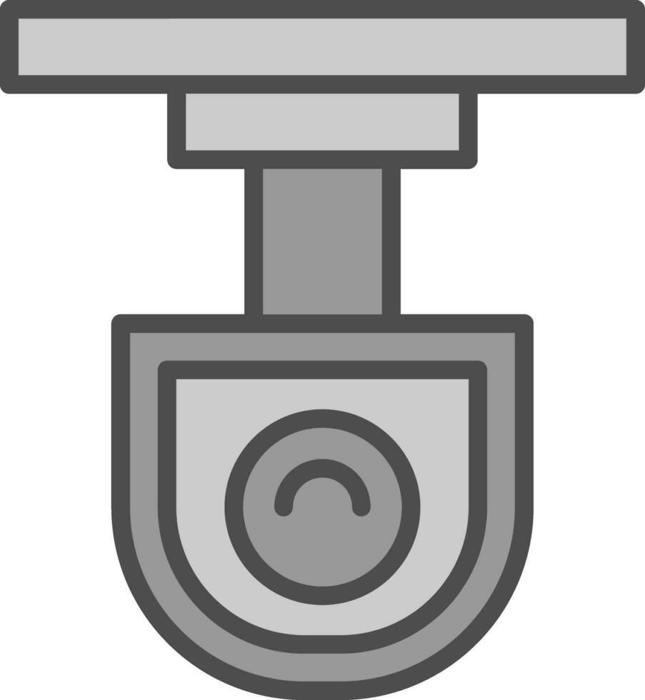 CCTV-Kamera-Vektor-Icon-Design vektor