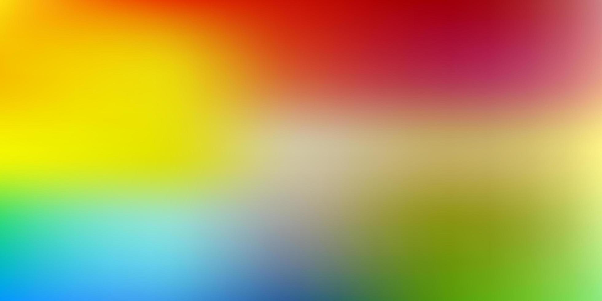 ljus flerfärgad vektor abstrakt oskärpa mönster