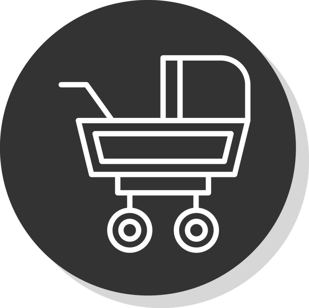 Baby Buggy Vektor Symbol Design