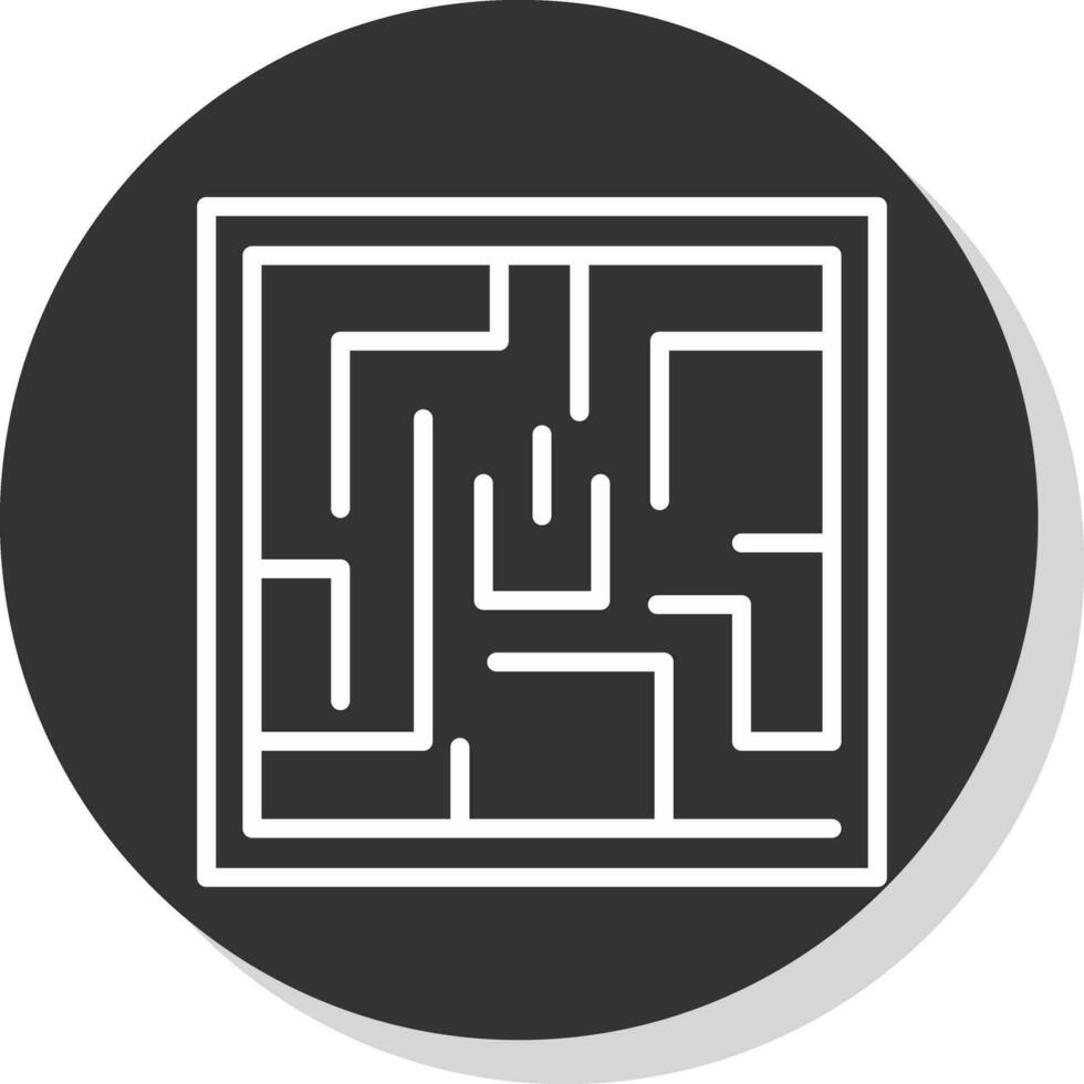 Labyrinth Vektor Symbol Design