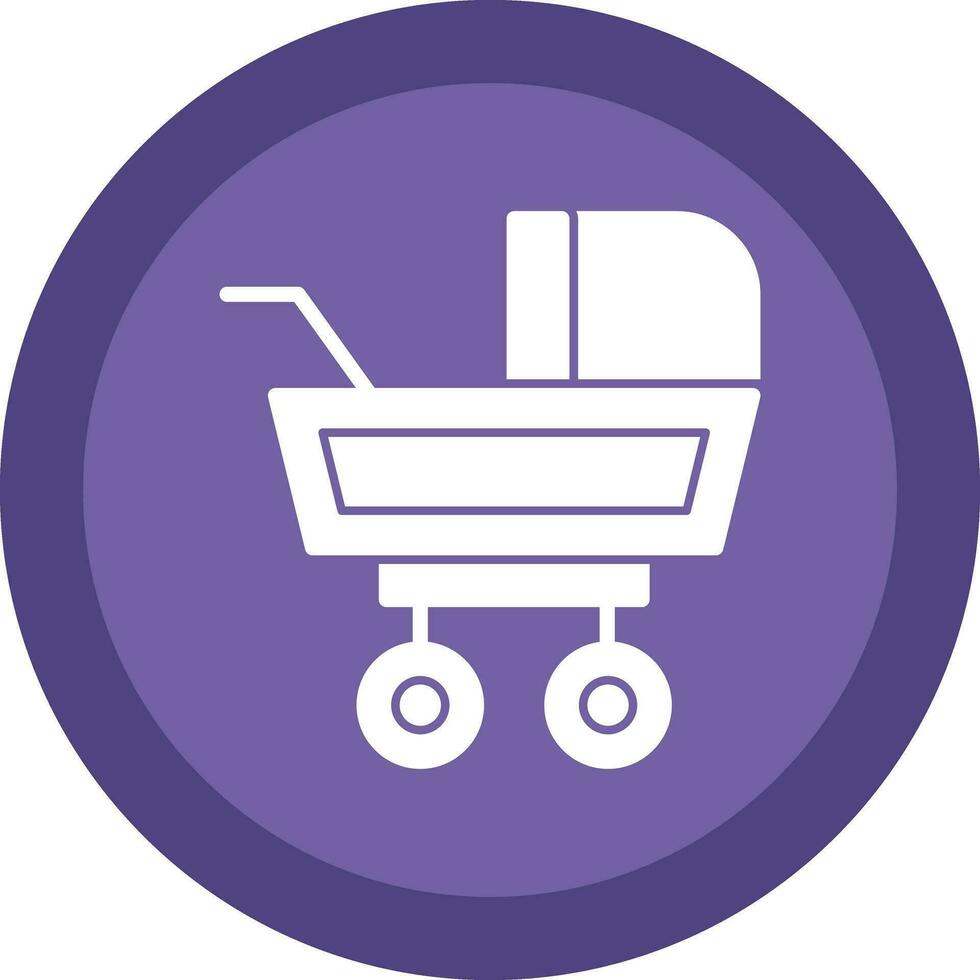 Baby Buggy Vektor Symbol Design