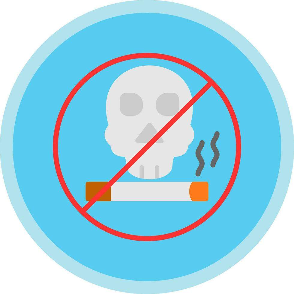 rökning dödar vektor ikon design