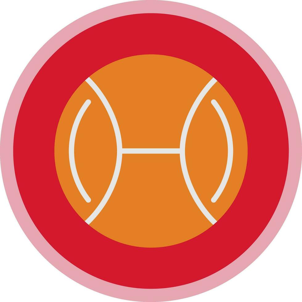 Basketball-Vektor-Icon-Design vektor