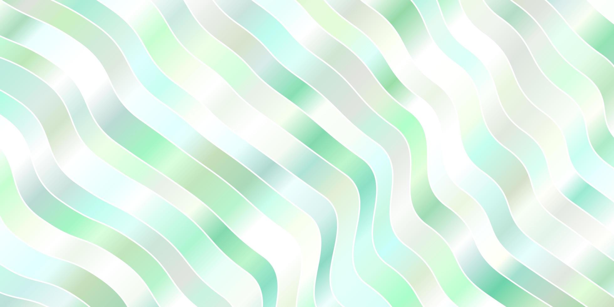 ljusgrönt vektormönster med sneda linjer. färgglad illustration i cirkulär stil med linjer. mönster för affärshäften, broschyrer vektor