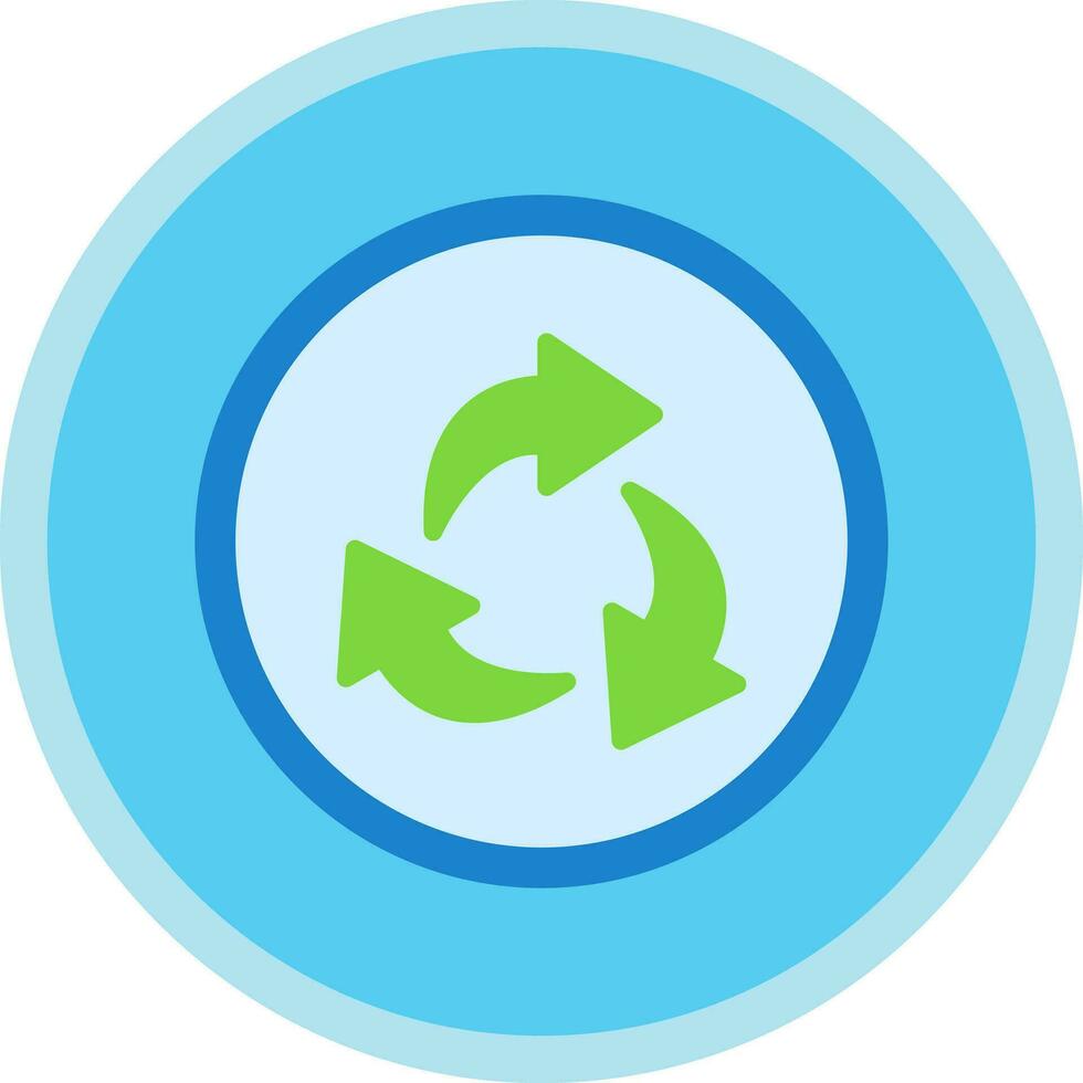 Recycling-Vektor-Icon-Design vektor