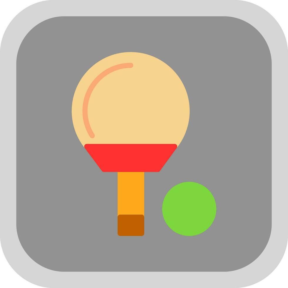 Ping-Pong-Vektor-Icon-Design vektor