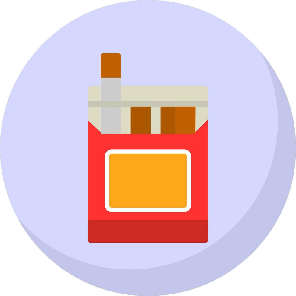 cigarett packa vektor ikon design