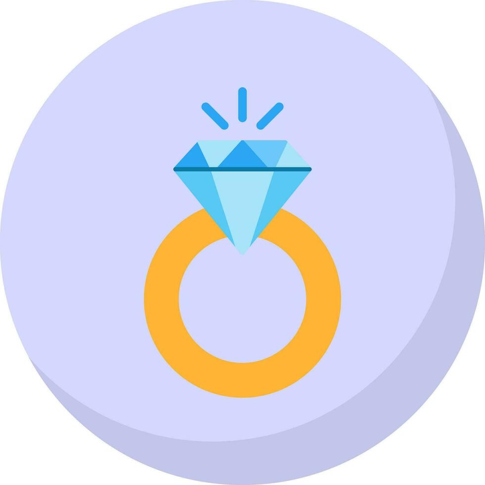 diamant ringa vektor ikon design