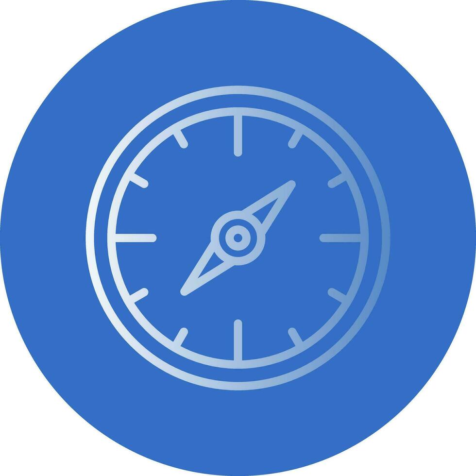 Kompass-Vektor-Icon-Design vektor