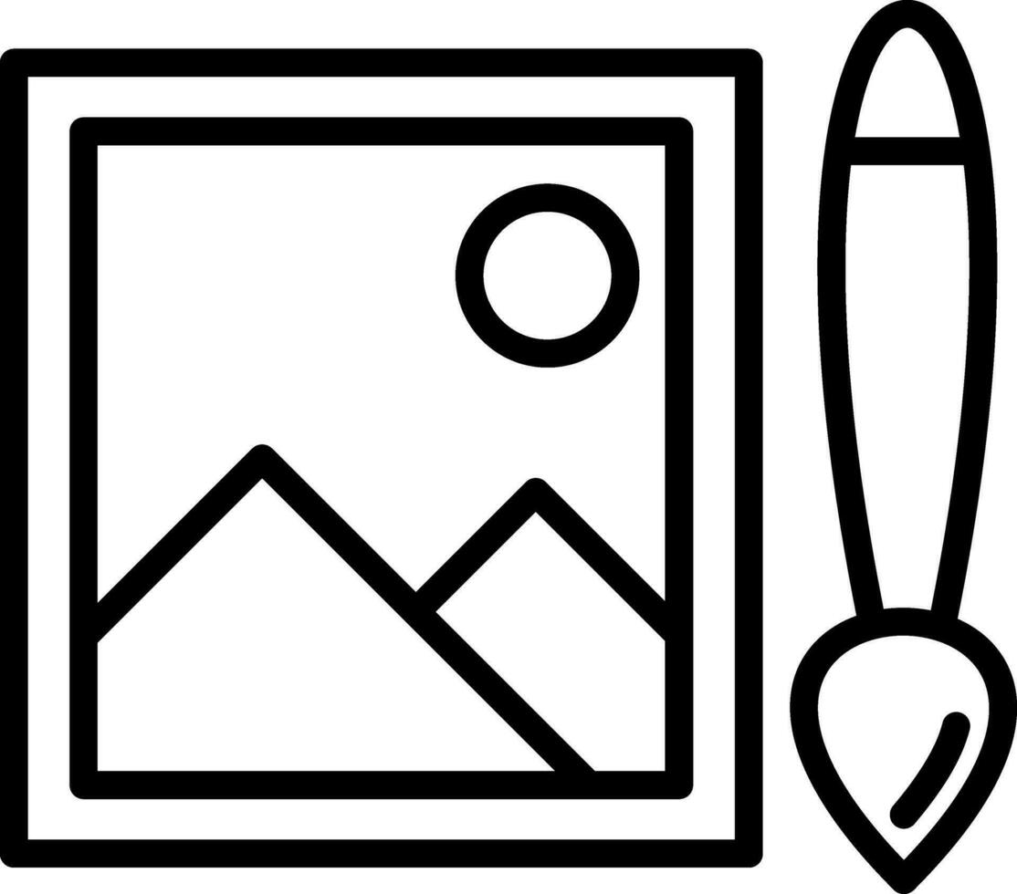 Maler Vektor Symbol Design