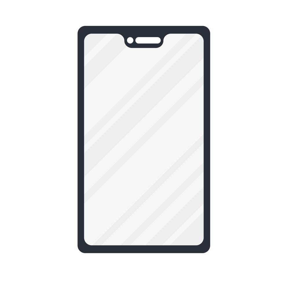 isolerad smartphone ikon vektor design