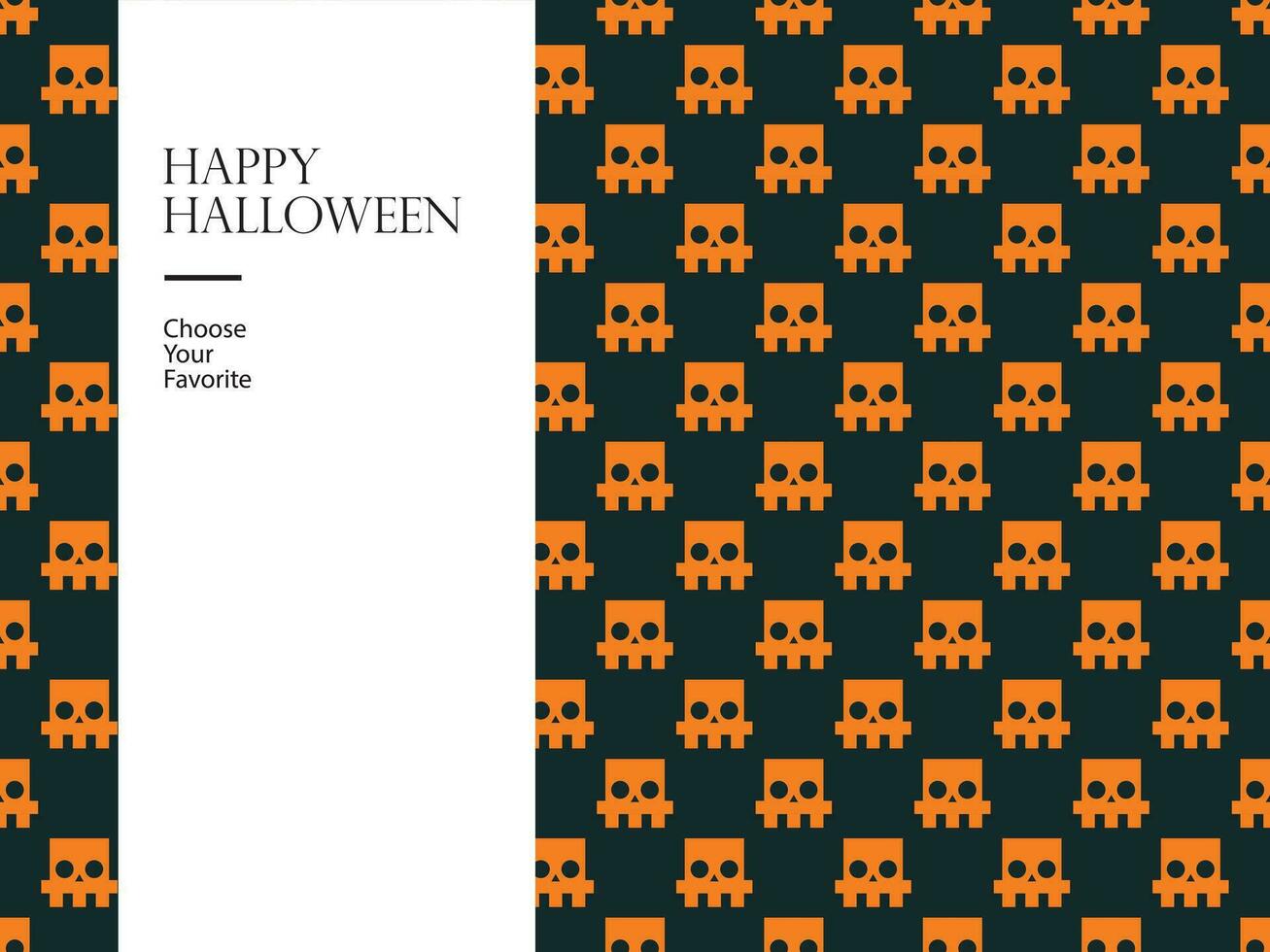 halloween Lycklig vektor element Skräck oktober tecknad serie ondska besatt pumpa inbjudan fest monster konst