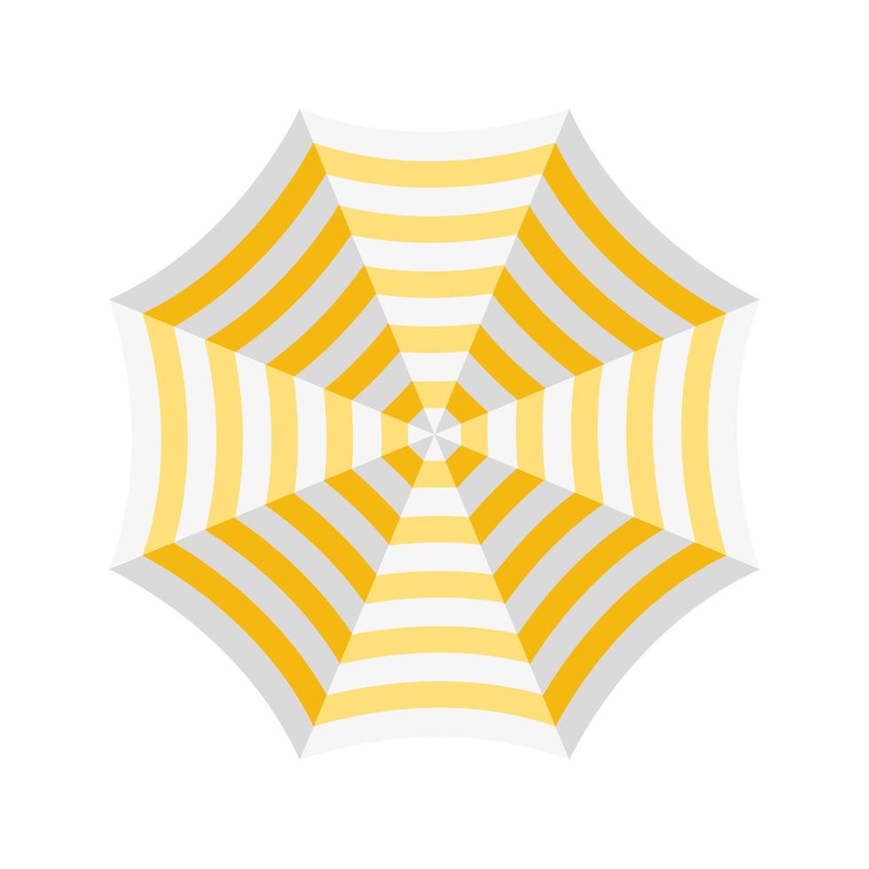 parasoll sommartillbehör vektor