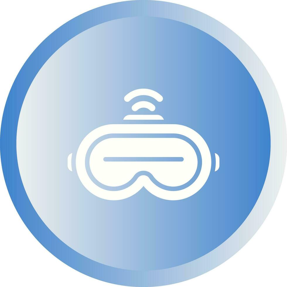 erweitert Wirklichkeit Headset Vektor Symbol