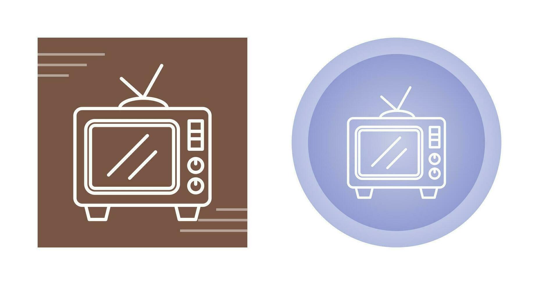 TV-Vektor-Symbol vektor