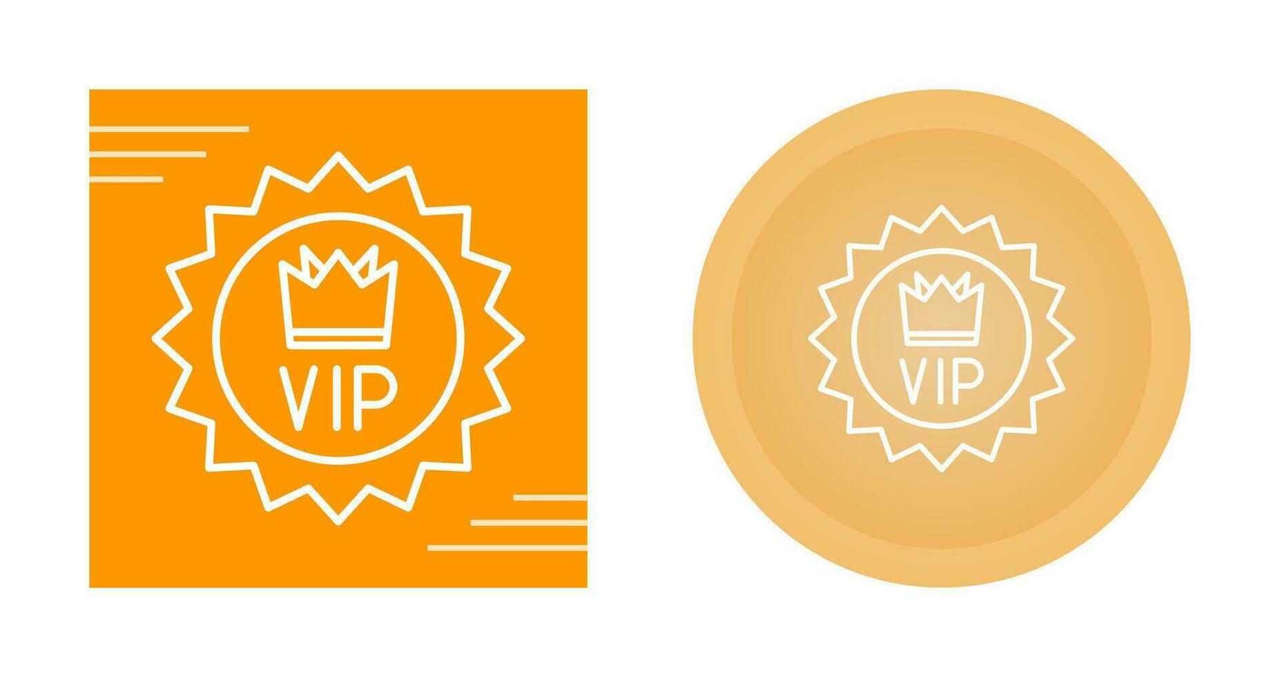 VIP-Vektorsymbol vektor