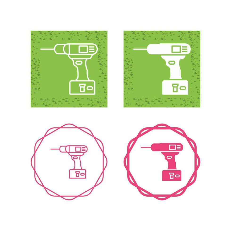 Vektorsymbol für Bohrmaschine vektor