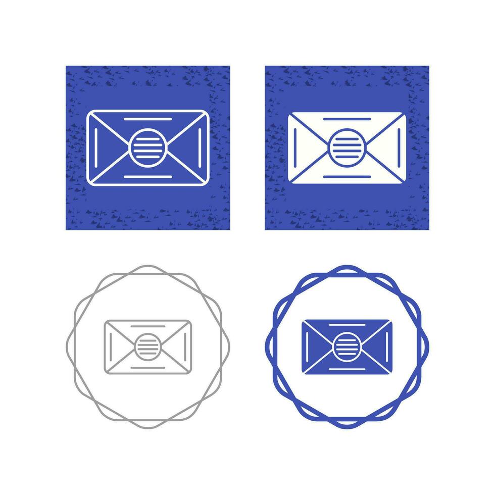 Mail-Vektor-Symbol vektor