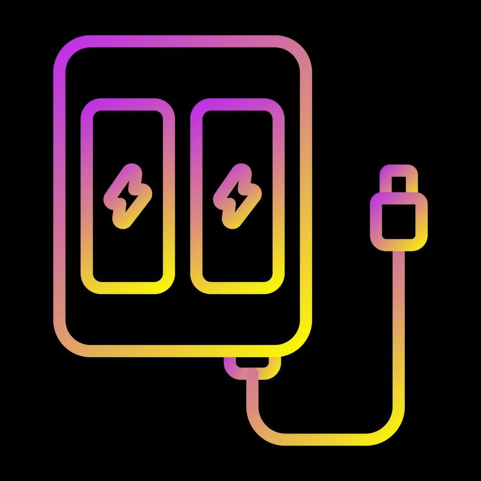 Backup Telefon Ladegerät Vektor Symbol