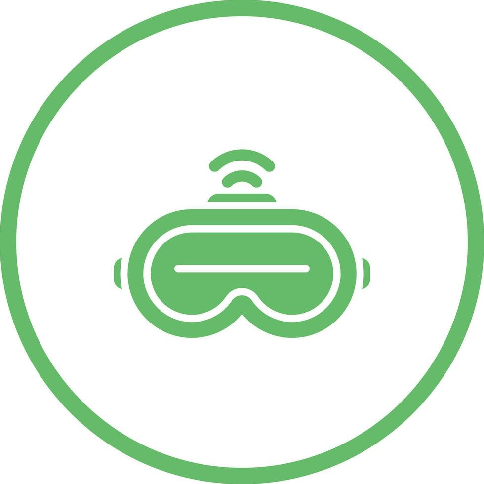 erweitert Wirklichkeit Headset Vektor Symbol