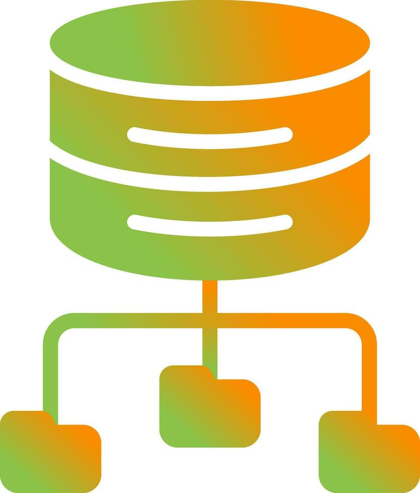 großes Datenvektorsymbol vektor