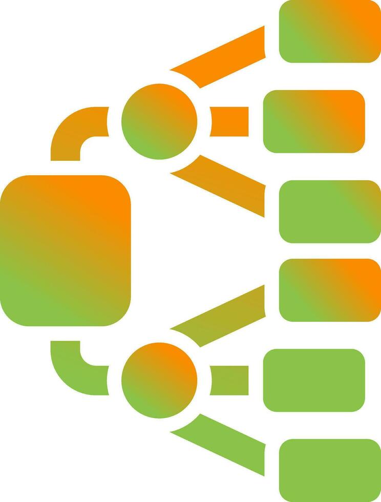 nätverk diagram vektor ikon