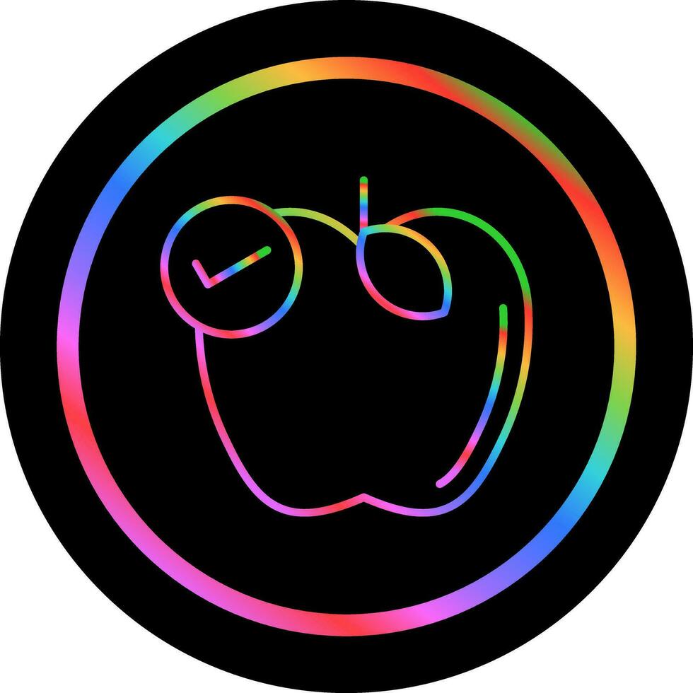 Apple-Vektor-Symbol vektor