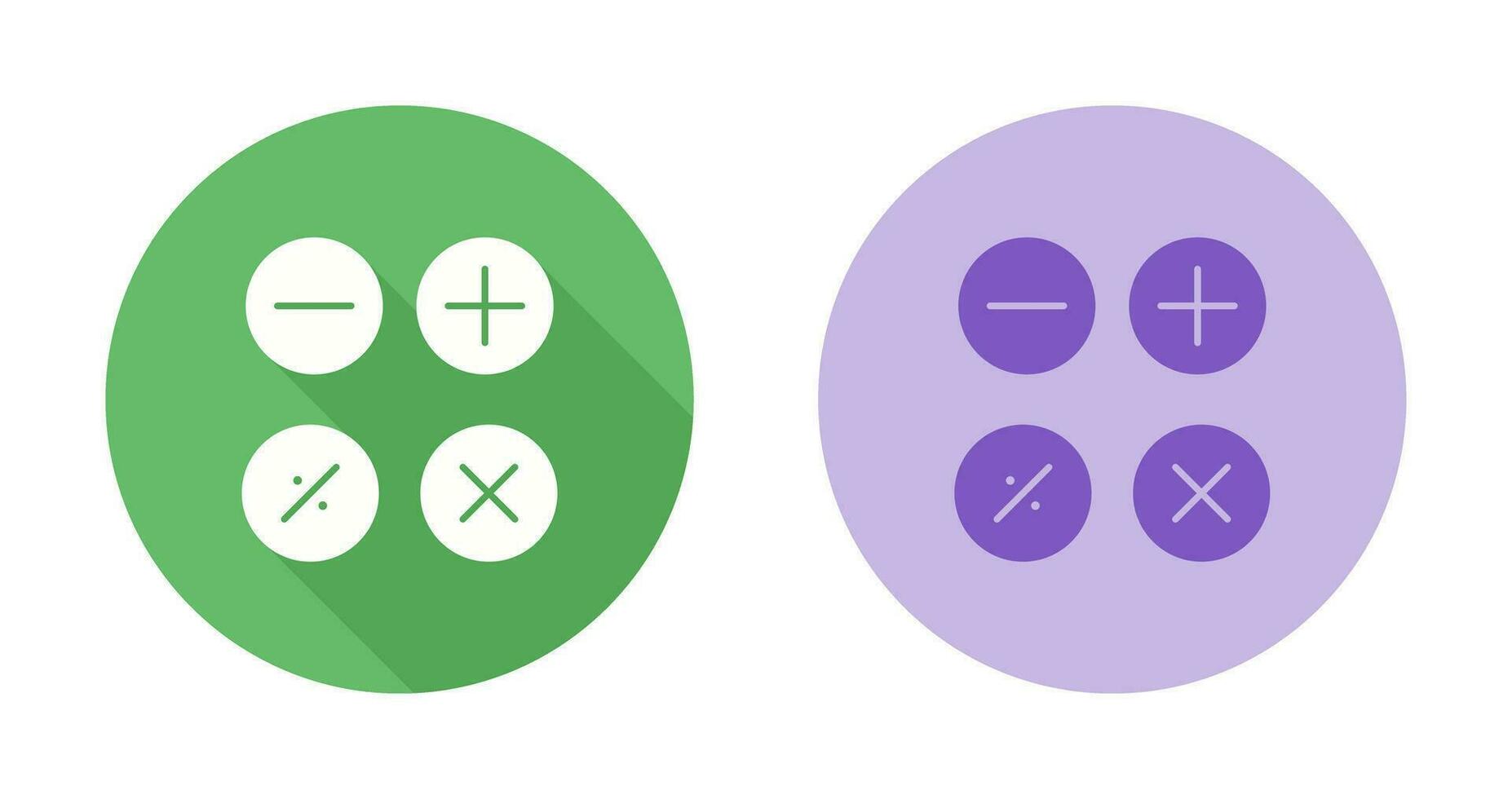 Vektorsymbol für mathematische Symbole vektor