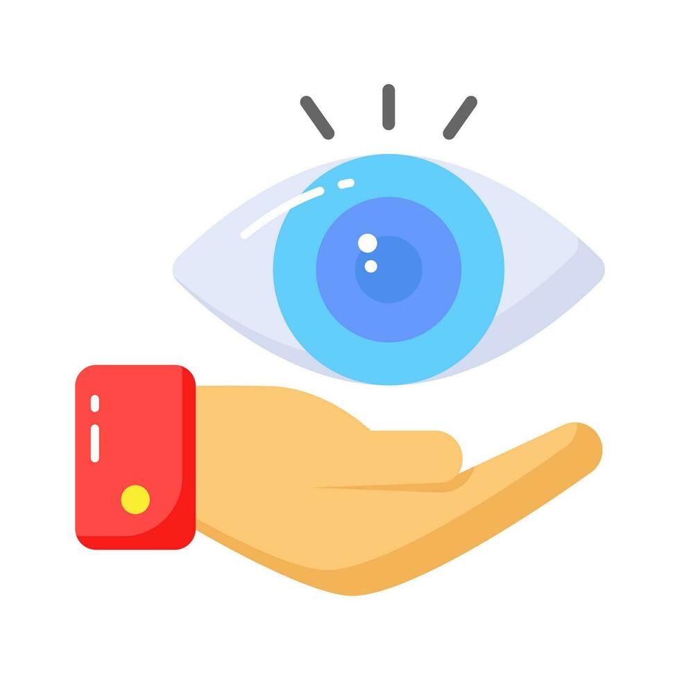 Auge Pflege Symbol, Augenheilkunde Vektor Design isoliert auf Weiß Hintergrund
