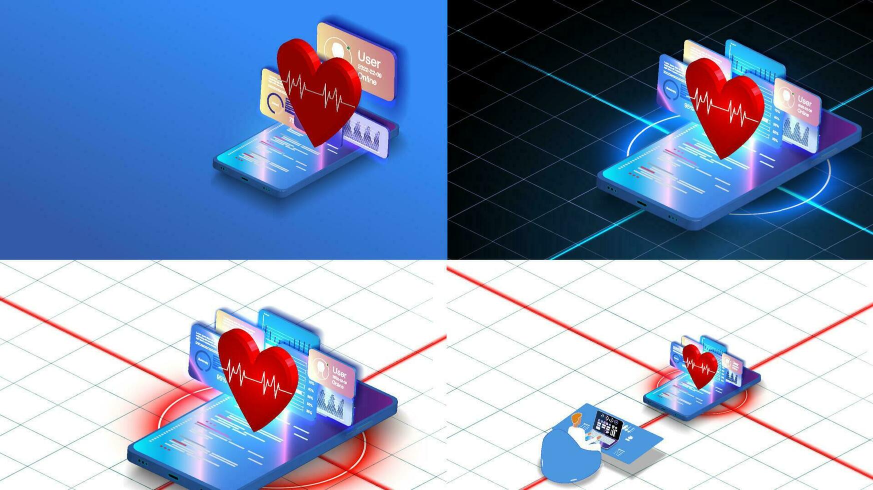 realistisch Smartphone Attrappe, Lehrmodell, Simulation. Gerät ui ux Attrappe, Lehrmodell, Simulation zum Präsentation Vorlage. Internet von Dinge Konzept. vektor