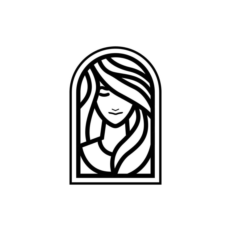 modern och Häftigt skönhet logotyp design för företag vektor