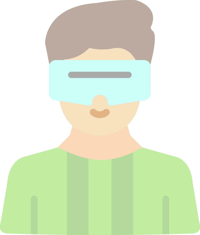 Virtual-Reality-Vektor-Icon-Design vektor