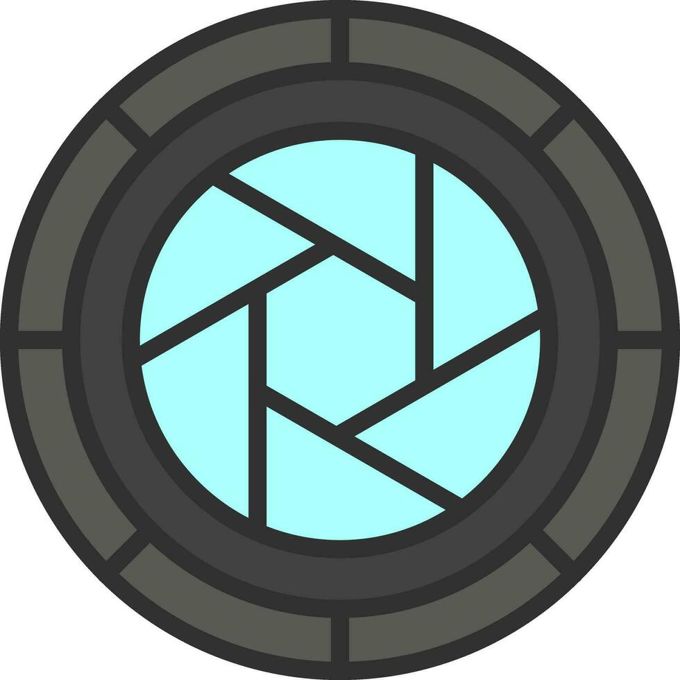 Kamera Linse Vektor Symbol Design