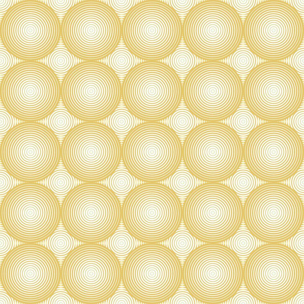 golden Hintergrund, geometrisch nahtlos Luxus Muster gemacht von Linien wie Main Elemente. vektor