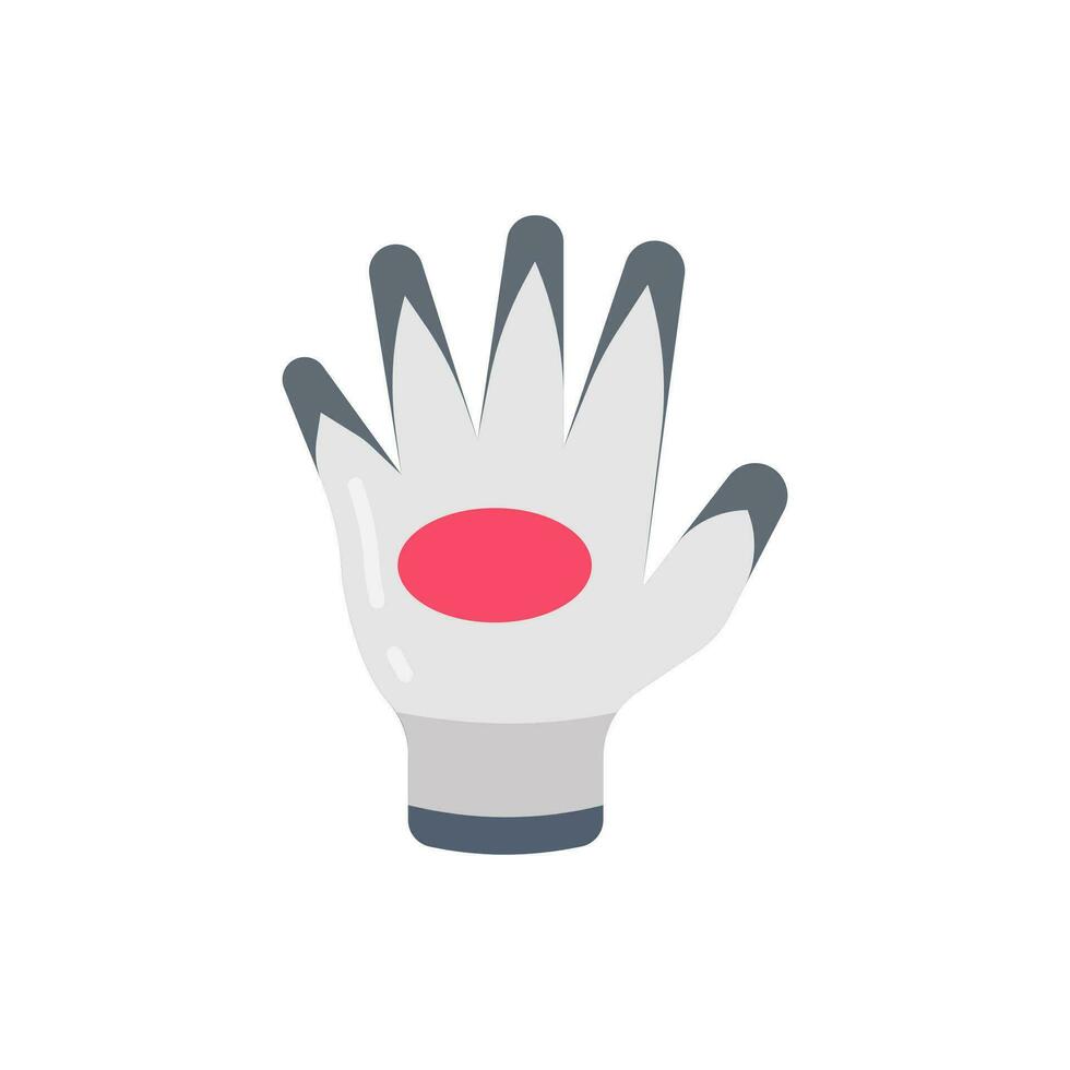 beständig Handschuhe Symbol im Vektor. Logo vektor
