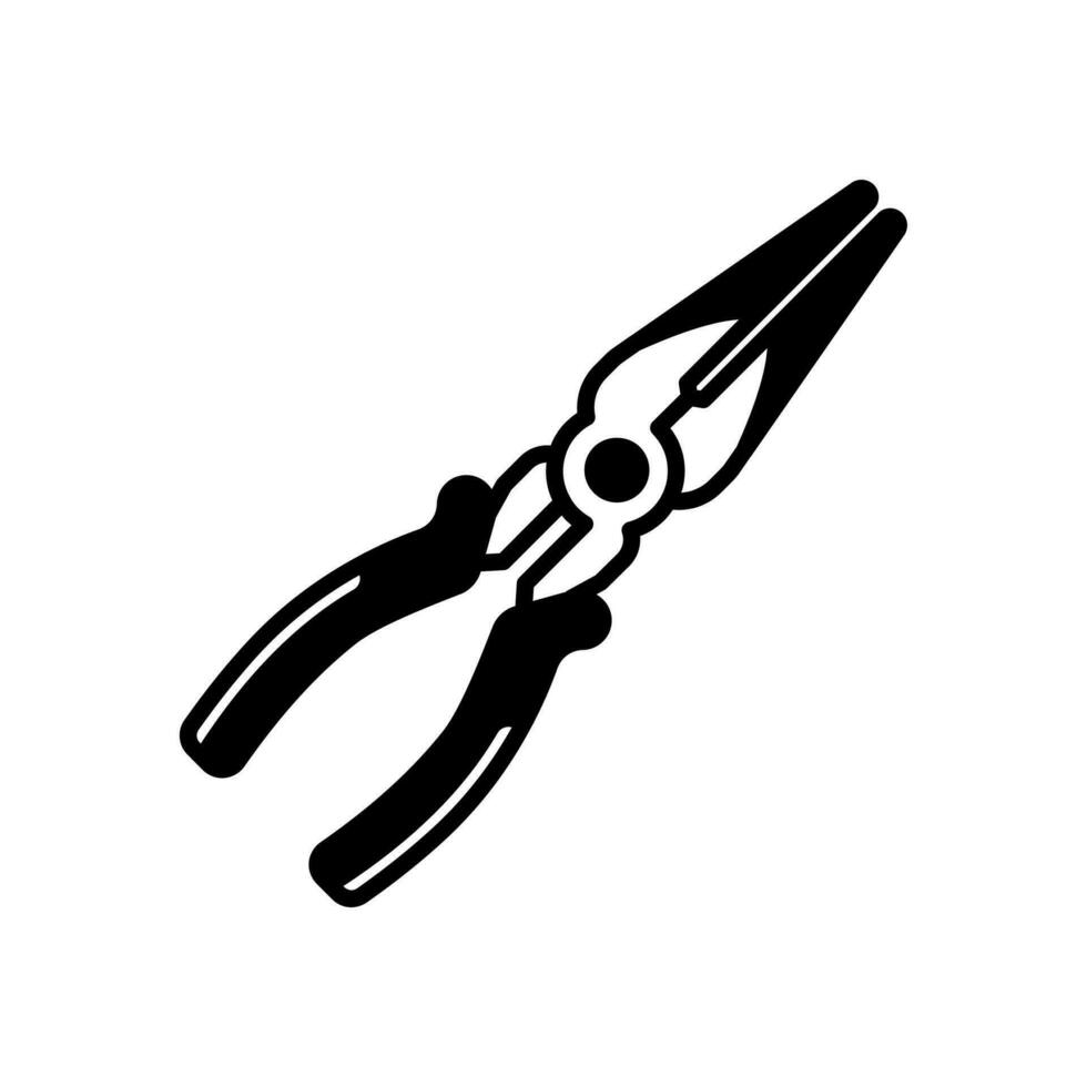 Nadel Zange Symbol im Vektor. Logo vektor