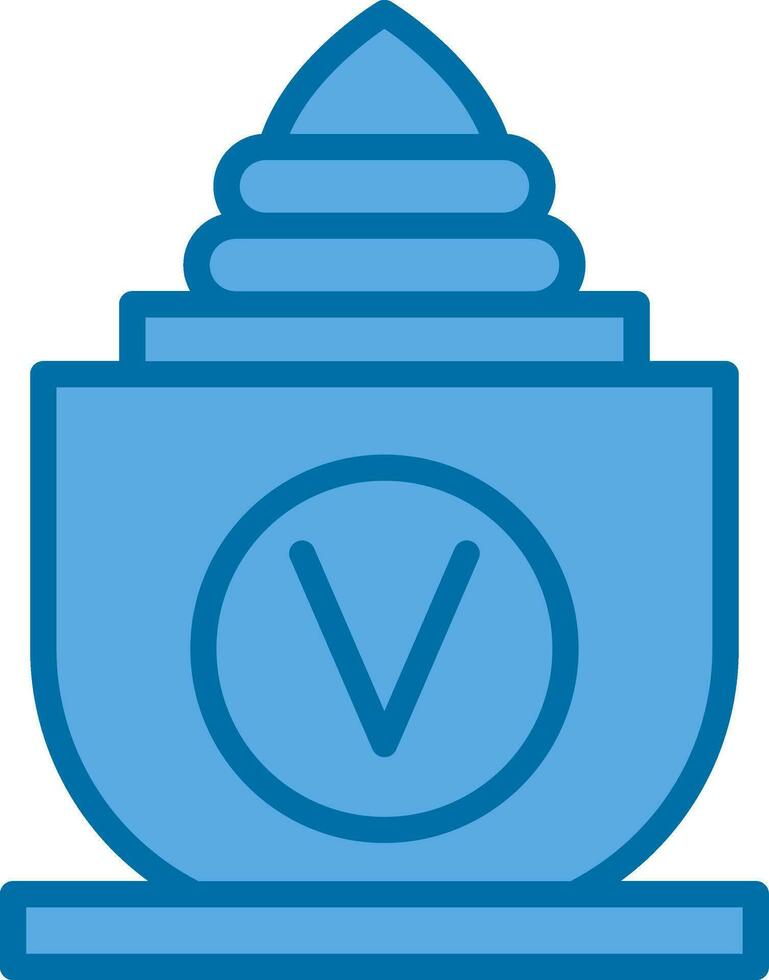 Vase-Vektor-Icon-Design vektor