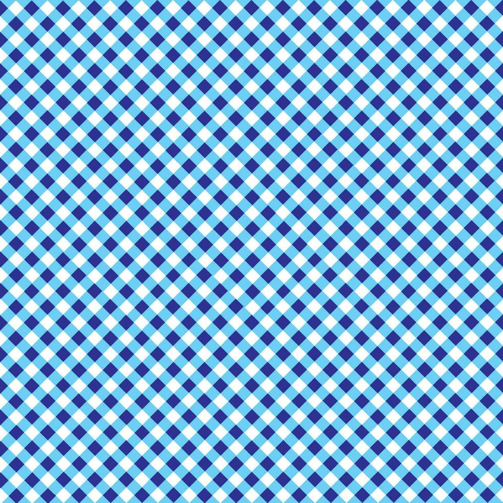 fyrkant blå tyg mönster bok gåva omslag papper sömlös tyg mönster vektor