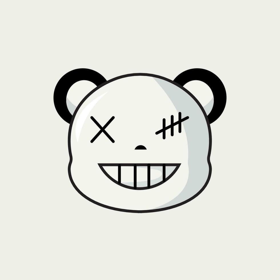 Vektor Illustration von süß Panda