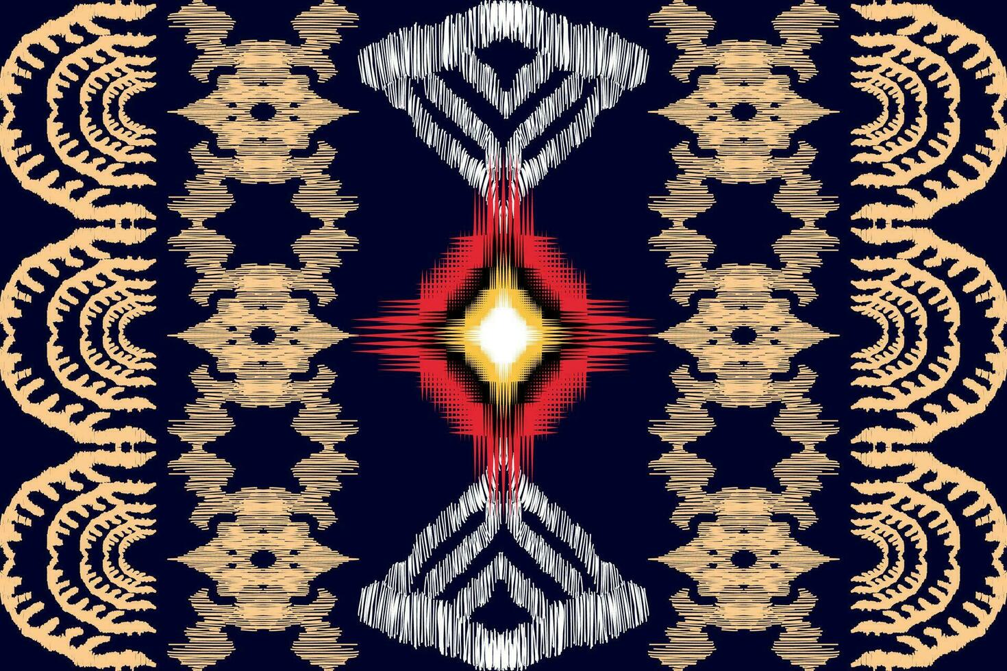 ikat geometrisk folklore ornament.tribal etnisk vektor textur. sömlös randig mönster i aztec stil.figur stam- broderi. indian, skandinaviska, gyp sy, mexikanska, folk mönster.ikat mönster