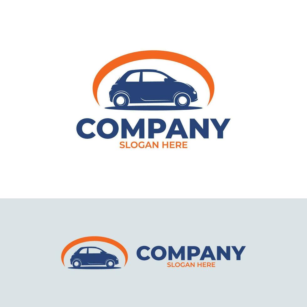 Silhouette von Auto Logo Design Vorlage vektor