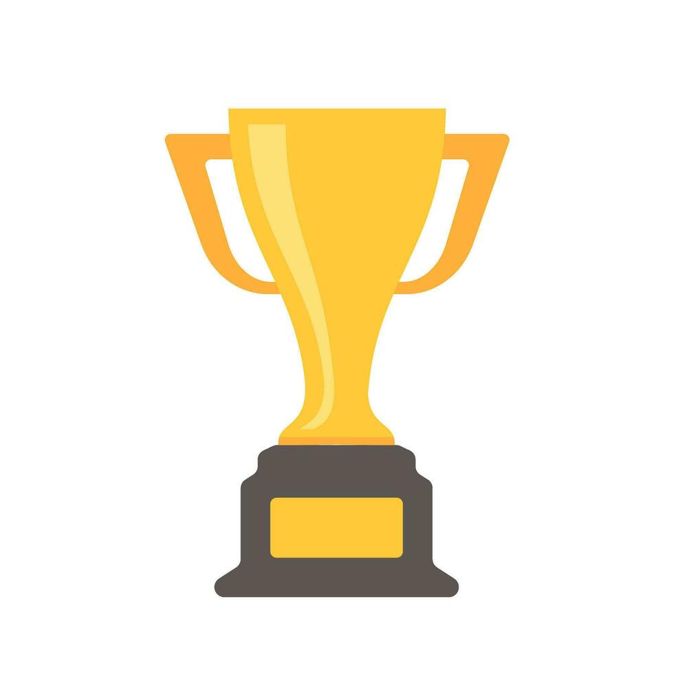 de gyllene trofén av Framgång. utmärkelser för vinnare av sporter spel vektor