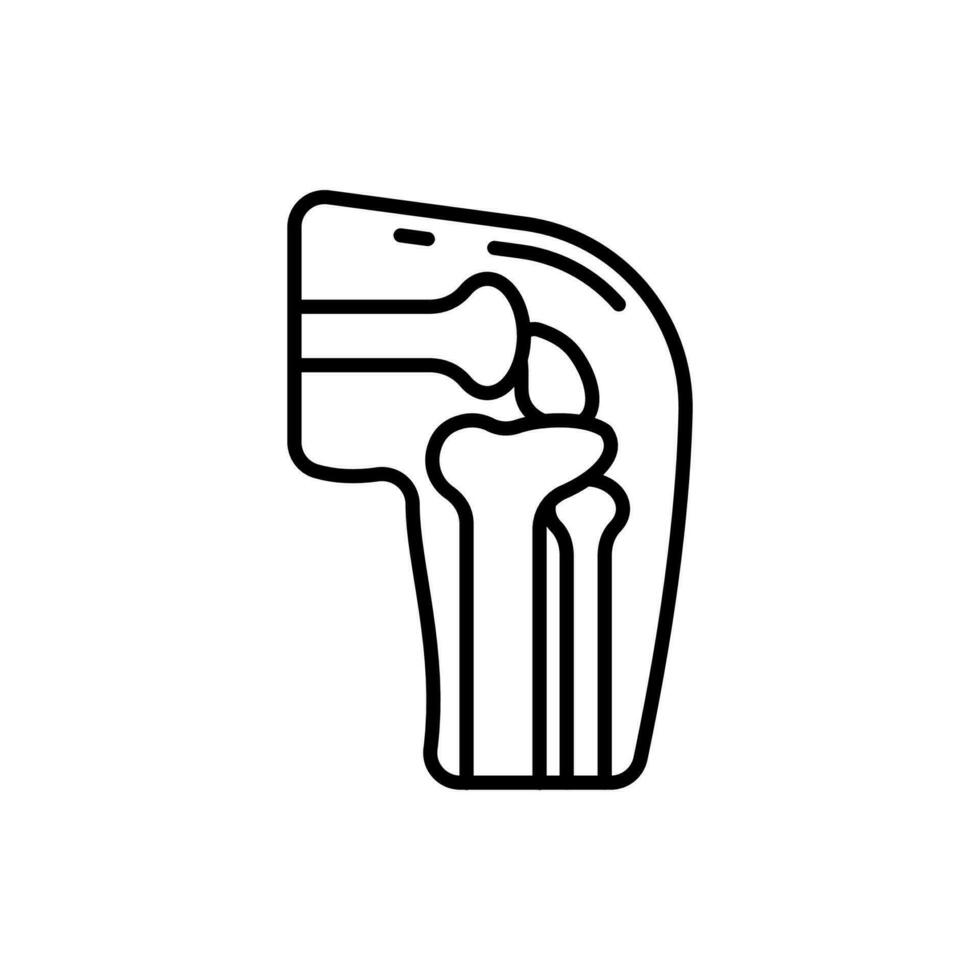 Joint Symbol im Vektor. Illustration vektor