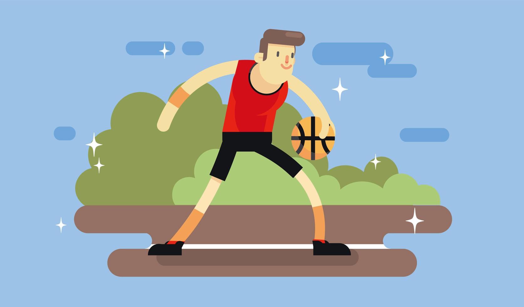 Basketball vector